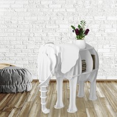  DIY 코끼리 동물모형 선반 책장(80X50CM) (화이트) 사무용 선반 홈오피스 인테리어 DIY 사무실 서재 책꽂이 업무용, 상세페이지 참조 