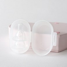 그린맘 아이쏙 젖꼭지(slim) 2개입 + case, 1세트, 아이쏙 S (2ea)+케이스