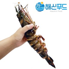 킹 블랙 타이거새우 (냉동) 1마리, 킹타이거 1마리 [180g~220g], 1개