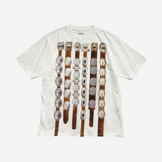 [정품 보증] 캐피탈 20 크루 티셔츠 화이트 Kapital 20 Crew T-Shirt White