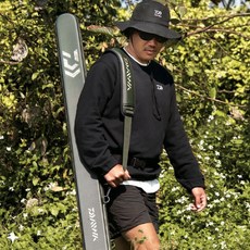  다이와 23년식 신형 납작 낚시대케이스 하드 125 커버, 하드 로드 케이스 B 125 그린 