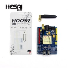 스마트 전자 sim900 gprs/gsm 쉴드 개발 보드 arduino diy kit 용 쿼드 밴드 모듈, 1개