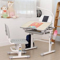 어린이책상의자세트높이각도조절