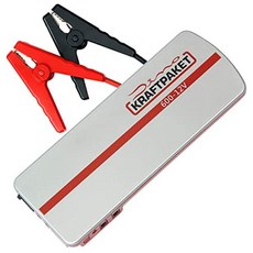 Dino KRAFTPAKET 배터리체크 수리 장비 Dino 파워 팩 12V600A 점프 스타터 666와트h 18000mAh 싱글 블랙-66314, 01.단일, 단일옵션