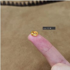 미니골드원터치귀걸이