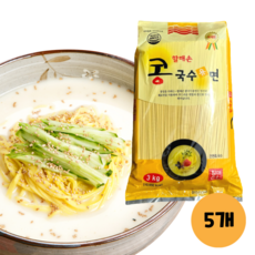 할매손 콩국수 건면 노란면 온면, 5개, 3kg