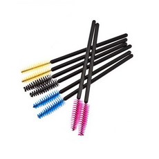 오래쓰는 일회용 속눈썹 브러쉬 크리스탈 메이크업 다이아몬드 손잡이 눈썹 마스카라 연장 도구 5-50 개, [12] 5 pcs randomly