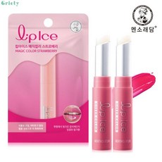 멘소래담 립아이스 과일 KKKIM 레몬 4g 딸기 자몽 3종, 멘소래담 립아이스 매직 컬러 립밤 립케어 입술 보호제