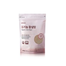 오르지오 유기농 사탕수수 원당 비정제 황설탕, 500g, 1개