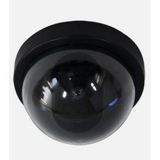 돔형 가짜 CCTV 블랙 모형카메라 홈캠 시시티비 가정용감시카메라 무인카메라 방범카메라 씨씨티비설치, 1개