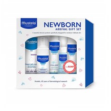 Mustela 무스텔라 뉴본 베이비 스킨케어 기프트 세트 Newborn Arrival Gift Set Baby Skincare