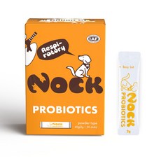  노크 프로바이오틱스 기관지 집중케어 강아지 유산균 영양제, 1개 