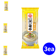 옛날국수 쌀소면 500g 3개 noodle 잔치국수 전통국수 비빔국수 가는면 쫄깃쫄깃 면발 숙성국수 간장국수 얇은면 대용량 대량 오뚜기국수 가정용 면요리 맛있는국수 업소용 식자재