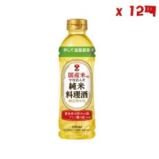 모리타 도메스틱 라이스 준마이 쿠킹 사케, 12개, 450ml