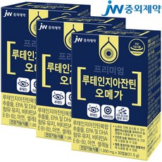 JW중외제약 루테인 지아잔틴 오메가3, 30캡슐, 3개