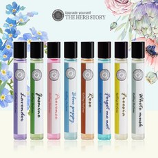 스틱향수 롤온향수 10ml 롤링 꽃향기 8종 휴대용, free, 1개 - 스틱향수