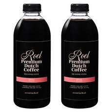 로엘 팩토리 로엘 더치커피 콜드브루 원액 대용량 1000ml x 2병, 1L, 1개, 2개입