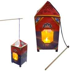 청사초롱만들기