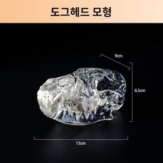이빨 모형 고양이 강아지 치아, 도그헤드 모형, 1개
