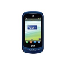 LG Xpression C410 Qwerty Keyboard Slider Cellphone GSM Unlocked Blue, One Size