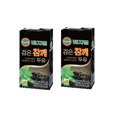 베지밀 검은참깨 두유 (트) 190ml x 48팩 고소한두유, 48개