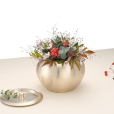 (화담)모던 방짜유기 요강/항균/자체살균, 1개