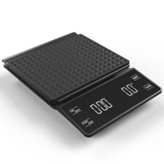 타임모어 커피 주방 전자 저울 정밀 무게 디지털 USB 가정용 타이머가 3kg/0.1g, 04=SmartUSB3KG-0.1g