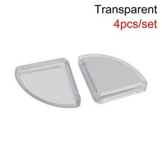 소프트 실리콘 안전 코너 보호대 테이블 책상 가드 에지 보호, 8.transparent-4pcs