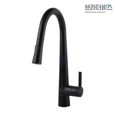 브라더바스 블랙 싱크 원홀 수전 BRT-B300, 본상품선택, MMSk_단품