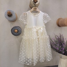 치크 # 꽃자수 다이마루 원피스 CKOM24480 _ NC신구로점 #자수 원피스 # 샤 원피스#아이보리 원피스