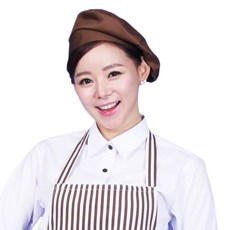 CA71 베레모 패스트푸드 캐셔 베이커리 바리스타 카페, CA71_오렌지