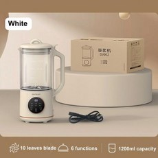 두유제조기 다기능 기계 전기 착즙기 자동 가열 요리 메이커 600W, AU, 3) White - AU-220V