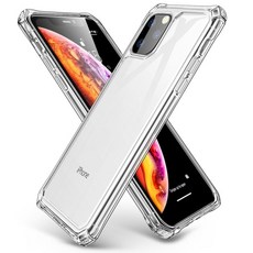  esr강화유리 아이폰 갤럭시 강화유리 esr for iphone 11 case clear back cover for iphone 12 pro max 11 pro max se 8, 아이폰 8 7, 협력사, 투명한, 1개 