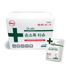 닥터아토 바이러스 제거 살균 손소독 티슈(1매30입) X 1박스, 30매입, 1개