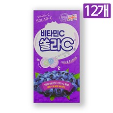 반창고닷컴 비타민C 쏠라C 블루베리맛 80정