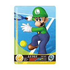 닌텐도 마리오 스포츠 슈퍼스타 아미보 카드 스위치 Wii U 3DS용 테니스 루이지, 1개