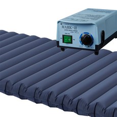  국산 욕창방지 교대부양 름엔 시원하고 겨울엔 따뜻한감촉의 일체형 에어매트리스 MARK-II SILVER, 1개 