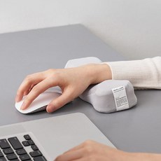 바디랩스 마우스 손목받침대 Relief 손목보호쿠션, 미드나잇블루, 1개