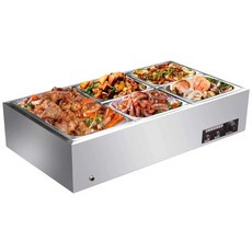업소용 반찬 온장고 스탠드 워머기 테이블 온도조절, A4+커버
