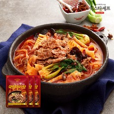 미스타셰프 국민마라탕 550g 3팩