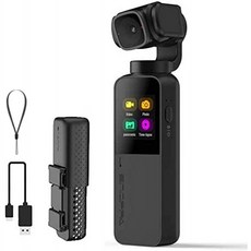 Snoppa Vmate Gimbal Camera 3 축 핸드 헬드 짐벌 안정기 (4K 스마트 카메라 포함) 200Mbps 높은 비트 전송률 H265 90 ° 회, 단일옵션