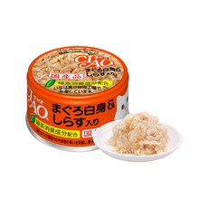 이나바 고양이 챠오 화이티캔, 24개, 참치흰살&치어 (A-02)