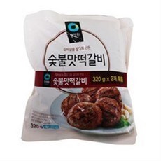 청정원숯불맛떡갈비