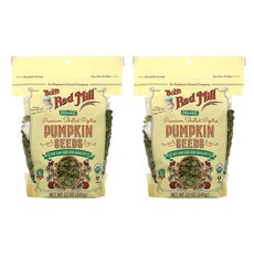Bob's Red Mill 밥스 레드밀 껍질을 제거한 프리미엄 페피타스 호박씨, 340g, 2개