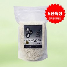 명품 소금 김막동 토판염 5년숙성 굵은입자 1kg(지퍼백), 1kg, 1개