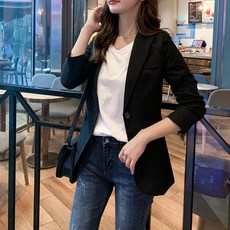 kirahosi 여성 외투 양복 자켓 코트 복고 캐주얼 스타일 107호+덧신증정 Dyuu1bz