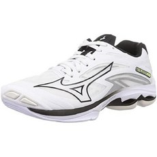 MIZUNO 미즈노 배구화 웨이브 라이트닝 Z7 화이트 블랙 27 0cm 2E 1개