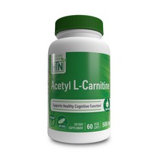 헬스스루뉴트리션 아세틸 L 카르니틴 500mg 캡슐, 60개입, 1개, 60정