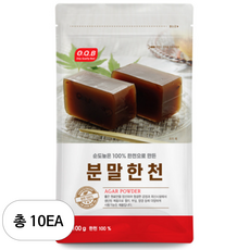 오큐비(O.Q.B) 분말한천 100g, 10개