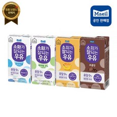 매일유업 소화가 잘되는 우유190ml 혼합구성 각6팩 오리지널 저지방 바나나 초코 (총24팩) [원산지:원산지 표기 의무대상 아님]